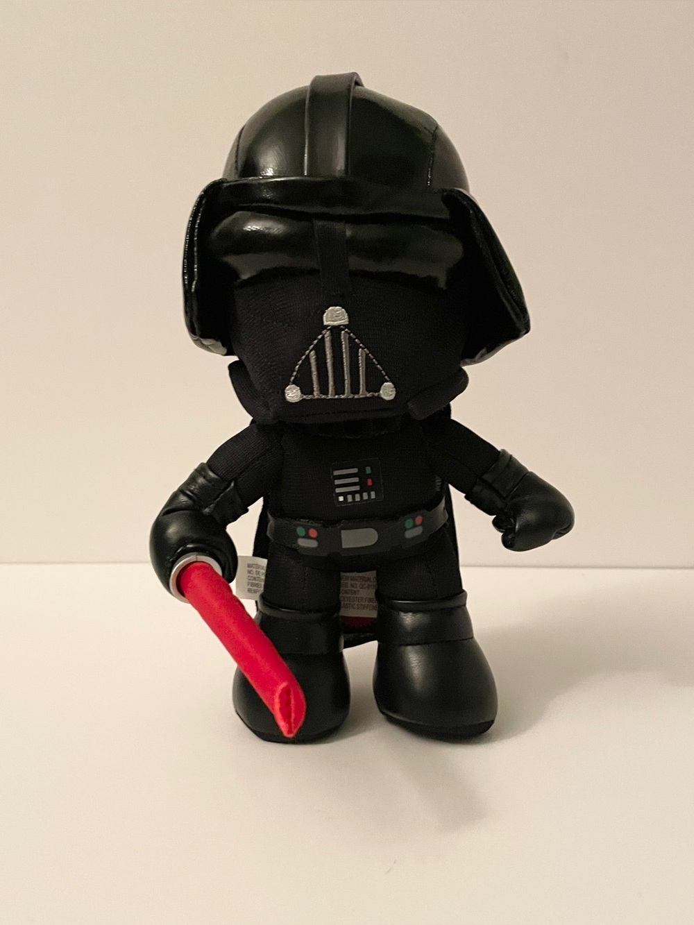 Mattel Star Wars Darth Vader Light Up Lightsaber Plush 8"